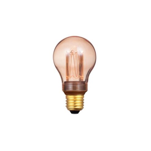 Led lamp Kooldraad Peer 6cm E27 Amber 3 standen