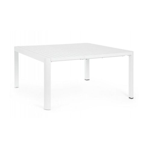 Lima uitschuifbare Tuintafel 149/97cm wit