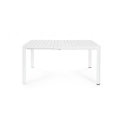 Lima uitschuifbare Tuintafel 149/97cm wit