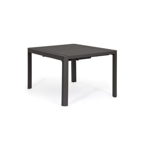 Lima uitschuifbare Tuintafel 149/97cm zwart