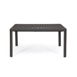 Lima uitschuifbare Tuintafel 149/97cm zwart