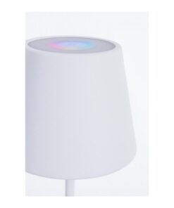 Dwayne Tafellamp voor binnen en buiten met multicolor led oplaadbaar wit