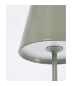Dwayne Tafellamp voor binnen en buiten oplaadbaar salie groen