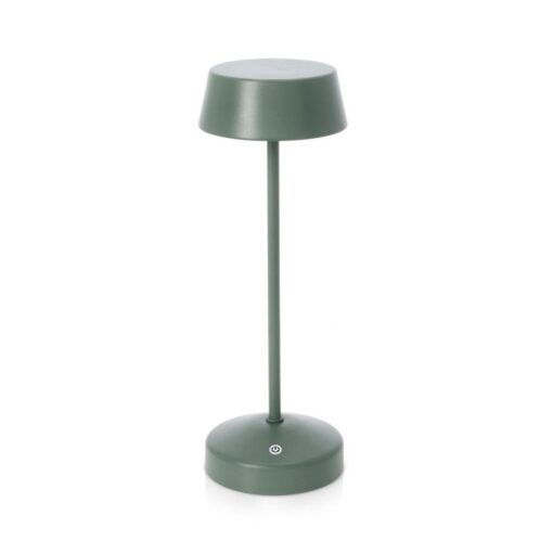 Brigitte Tafellamp voor binnen en buiten oplaadbaar groen