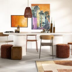 Mai Organische Eettafel wit 250 cm