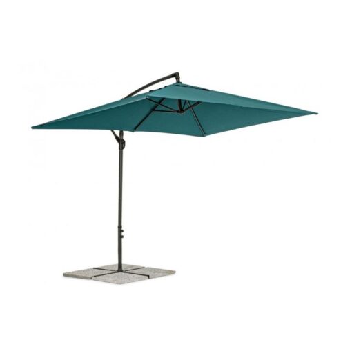 Leon zwevende Parasol blauw 2x3m