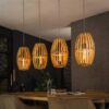 Vincent 4-lichts Hanglamp Mangohout