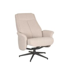 Bergen Fauteuil Naturel Boucle