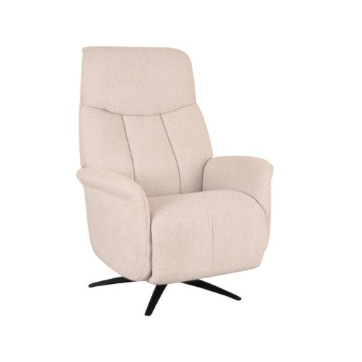 Oslo Fauteuil Naturel Boucle Elektrisch