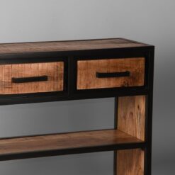 Tampa Sidetable Ruw Mangohout