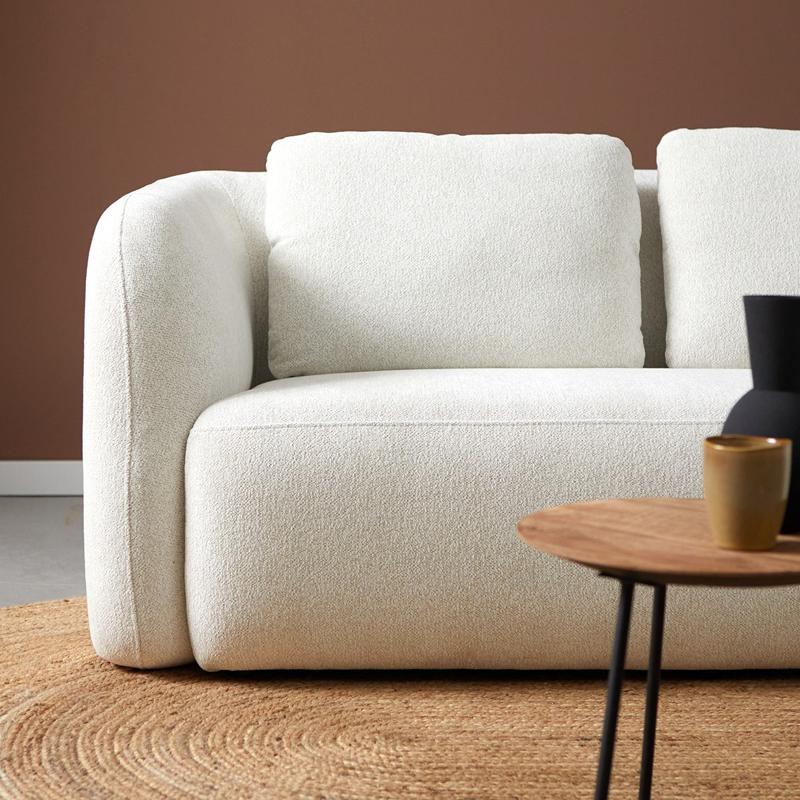 Bank Cloud Chaise longue rechts - Raven 22 stof |