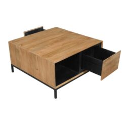 Salontafel Sindacco Naturel 80 cm