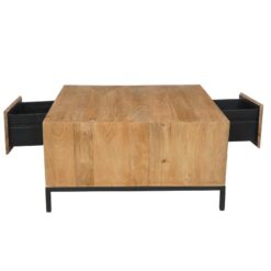 Salontafel Sindacco Naturel 80 cm