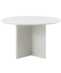 Alejandro Eettafel rond 110 cm greige