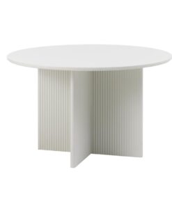 Alejandro Eettafel rond 110 cm greige