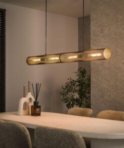 Celeste Hanglamp 4-lichts cylinder Metaal