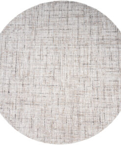 Cross vloerkleed Beige Rond 160x160cm