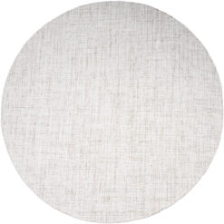 Cross vloerkleed Licht Beige Rond 160x160cm