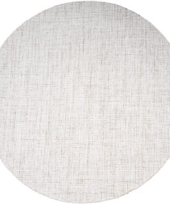 Cross vloerkleed Licht Beige Rond 160x160cm