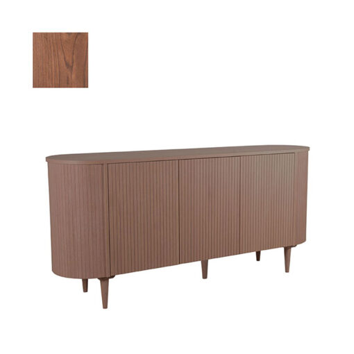 Dressoir Oliva walnoot eiken 180cm 4