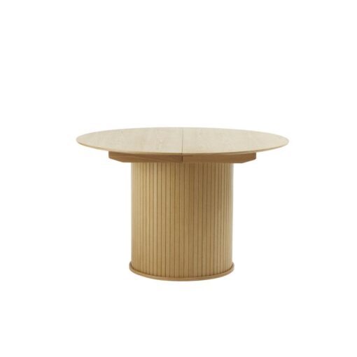 Nita Eettafel rond uitschuifbaar Naturel 120-167 cm