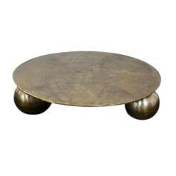 Salontafel Calma rond Goud 90 cm