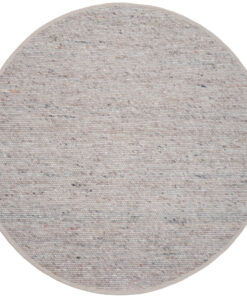 Scott vloerkleed Donker Beige Rond 160x160cm