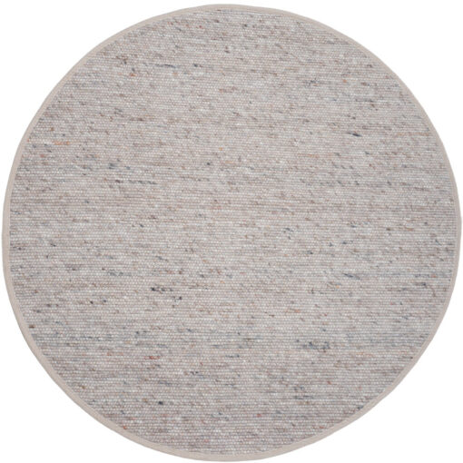 Scott vloerkleed Donker Beige Rond 160x160cm