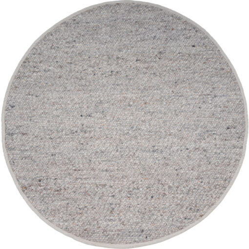 Stone vloerkleed Lichtgrijs Rond 200x200cm