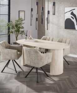 Strato Eettafel Travertine 180cm