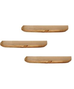 Wandplank Gavin Naturel 60 cm Set van 3