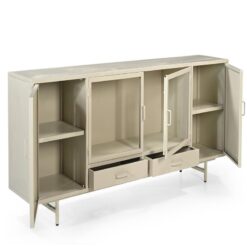 DPX Odin Dressoir 4 deurs 2 lade taupe 200cm