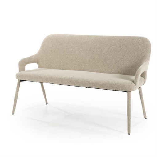 Eetkamerbank Fika Taupe 140cm