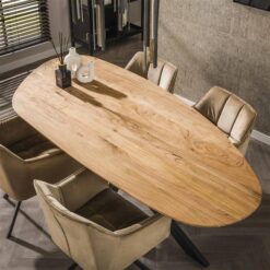 Eettafel Gambetti organisch acacia 215cm