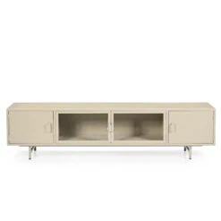 DPX Odin Tv meubel 4 deurs taupe 200cm