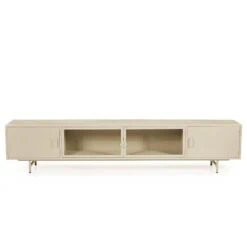 DPX Odin Tv meubel 4 deurs taupe 240cm