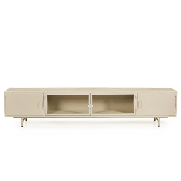 DPX Odin Tv meubel 4 deurs taupe 240cm
