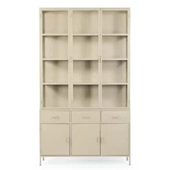 DPX Odin Vitrinekast taupe 140x240cm