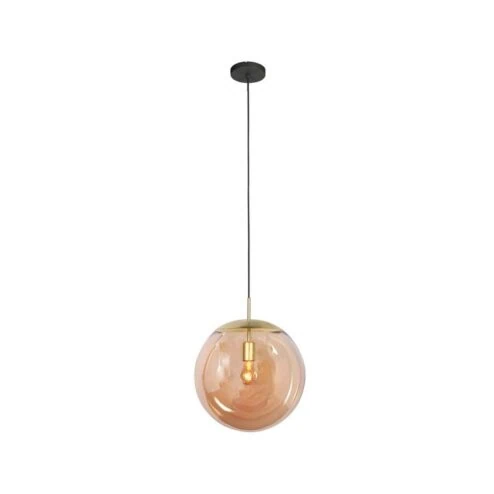 Maya 1-lichts Hanglamp 40cm Amber