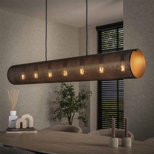 Wayne 7-lichts Hanglamp XL Metaal