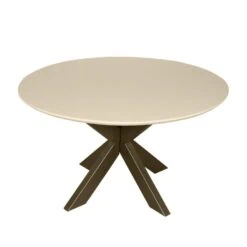 Eettafel Martin Zand Rond 130 cm