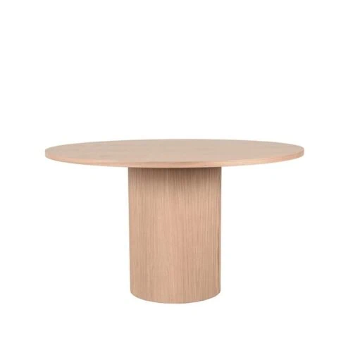 Eettafel Oliva Naturel Eikenhout rond 130cm