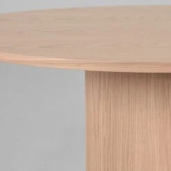 Eettafel Oliva Naturel Eikenhout rond 130cm