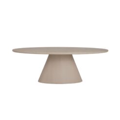 Mello Eettafel ovaal beige (1)