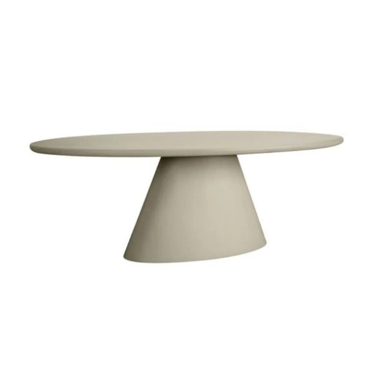 Mello Eettafel ovaal beige 200 cm