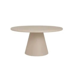 Mello Eettafel rond beige (1)