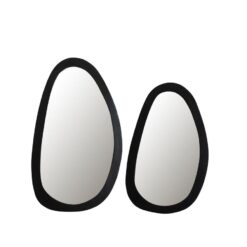 Spiegel Lucien 60 cm Zwart