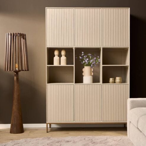 Vakkenkast Martin XL Zand 135 cm