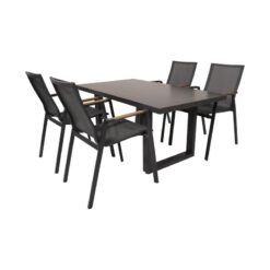 Loungetafel hoog Monaco Noir 140cm