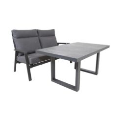 Loungetafel hoog Prato 2.0 Noir 140cm